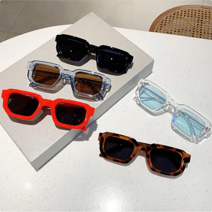 Rectangle Retro sunglasses